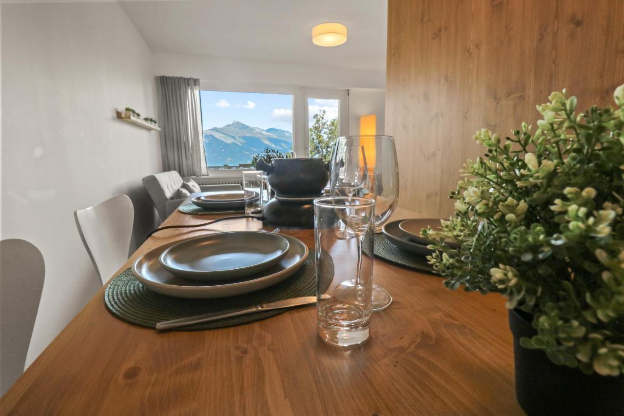 Le Cocon à Leo - Superbe appartement avec piscine Nendaz Exterior foto